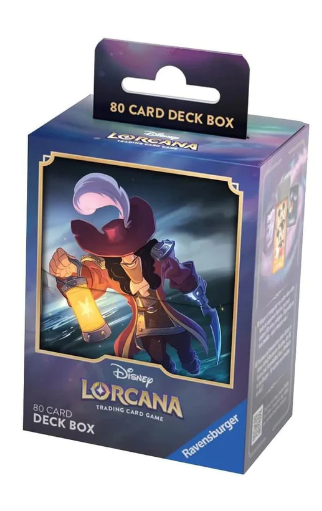 DISNEY LORCANA DECK BOX - 80 COUNT