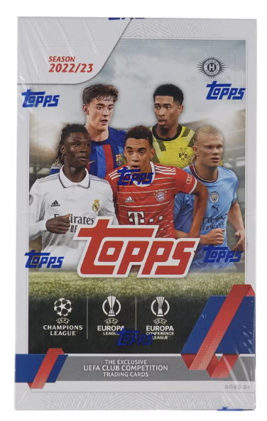 2022 TOPPS UEFA CLUB COMPETITIONS SOCCER HOBBY PACK