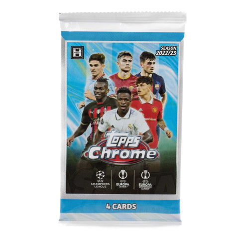 2022 TOPPS CHROME UEFA SOCCER LITE PACK