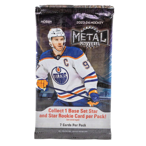 2023 UPPER DECK SKYBOX METAL UNIVERSE HOCKEY HOBBY PACK