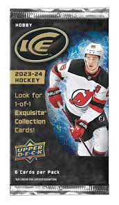 2023 UPPER DECK ICE HOCKEY HOBBY PACK