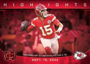 2025 PANINI ICON COLLECTION MAHOMES - HIGHLIGHTS - SINGLES -