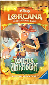 DISNEY LORCANA WILDS UNKNOWN BOOSTER PACK
