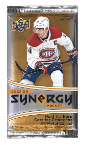 2023 UPPER DECK SYNERGY HOCKEY HOBBY PACK