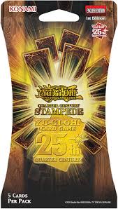 YU-GI-OH! QUARTER CENTURY STAMPEDE BLISTER PACK