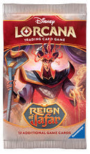 DISNEY LORCANA REIGN OF JAFAR BOOSTER PACK