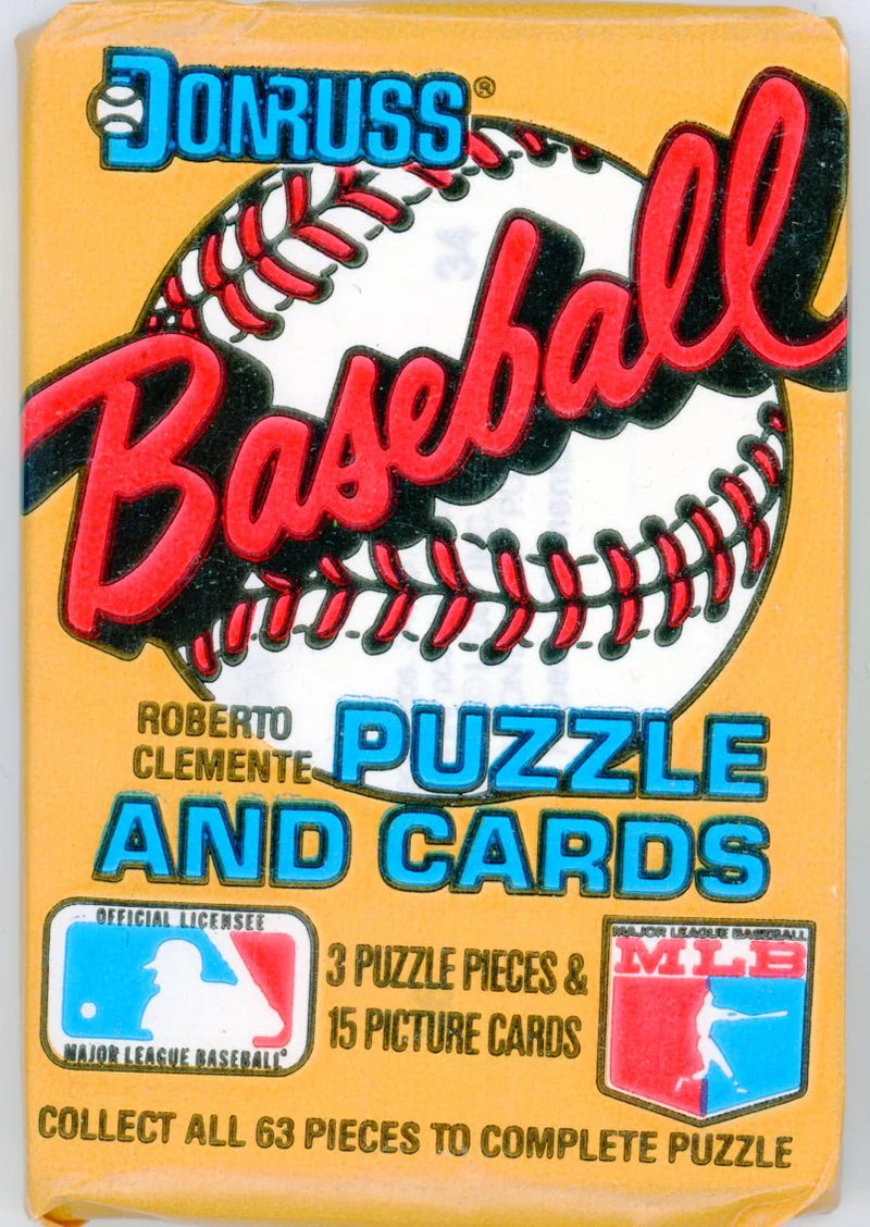 1987 DONRUSS BASEBALL WAX PACK