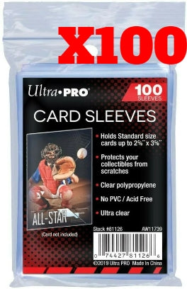 ULTRA PRO PENNY SLEEVE 100 PACK CASE (100X100 PACKS)