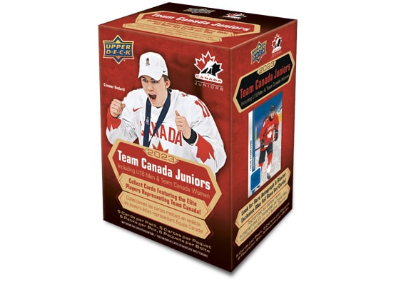 2023 UPPER DECK TEAM CANADA JUNIORS BLASTER BOX