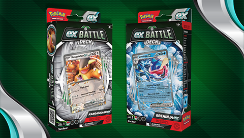POKEMON EX BATTLE DECK GRENINJA & KANGASKHAN