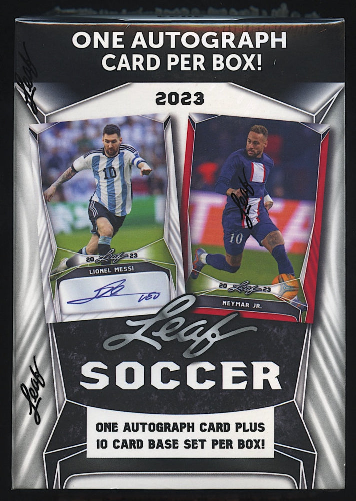 2023 LEAF SOCCER BLASTER BOX