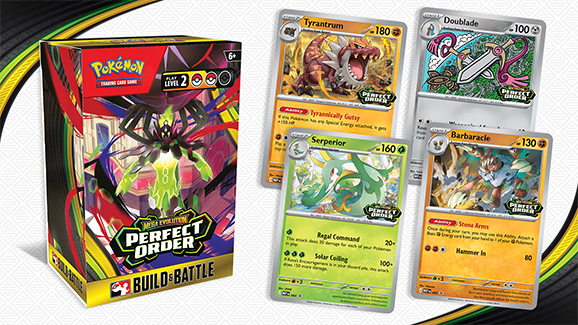 POKEMON PERFECT ORDER BUILD AND BATTLE KIT