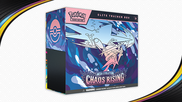 POKEMON CHAOS RISING ELITE TRAINER BOX (1 per customer)
