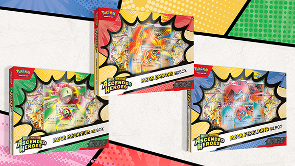 POKEMON ASCENDED HEROES MEGA EX BOX (1 PER CUSTOMER)