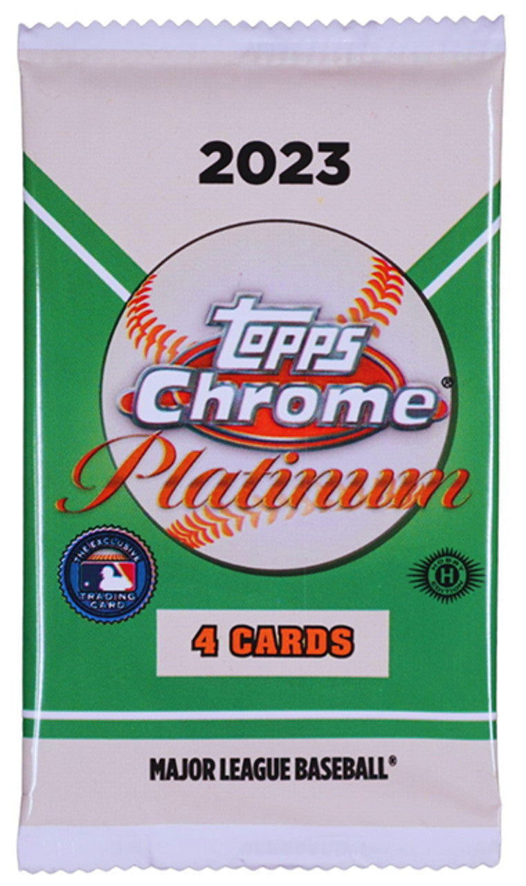 2023 TOPPS CHROME PLATINUM ANNIVERSARY BASEBALL HOBBY PACK