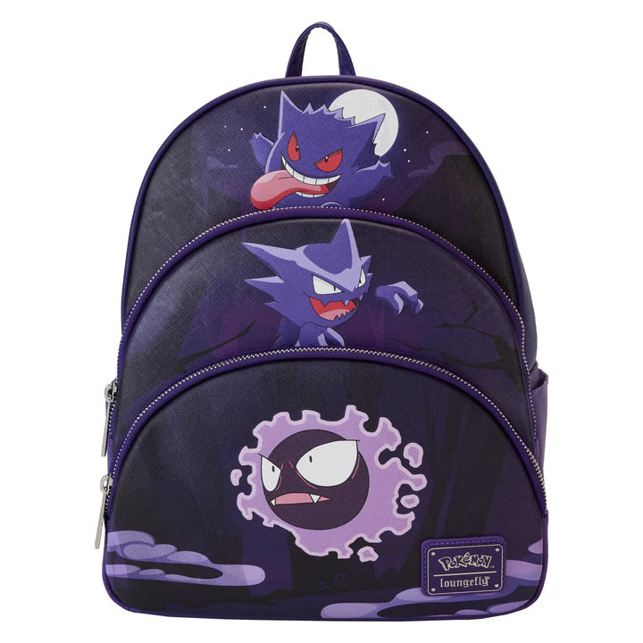 LOUNGEFLY POKEMON GENGAR EVOLUTION LINE BACKPACK