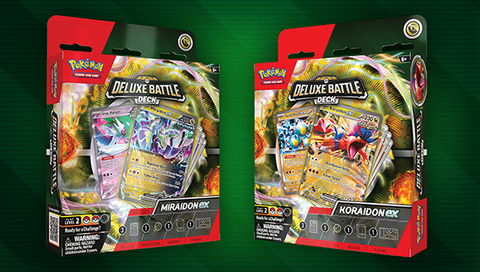 POKEMON EX DELUXE BATTLE DECK MIRAIDON V KORAIDON