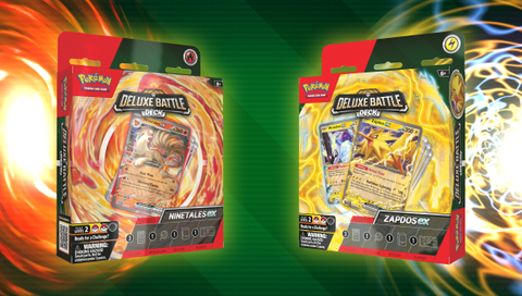 POKEMON DELUXE BATTLE DECK NINETALES EX & ZAPDOS EX