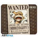 ABYSTYLE ONE PIECE WANTED POSTER MOUSE PAD