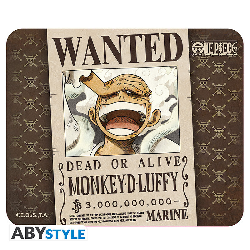ABYSTYLE ONE PIECE WANTED POSTER MOUSE PAD