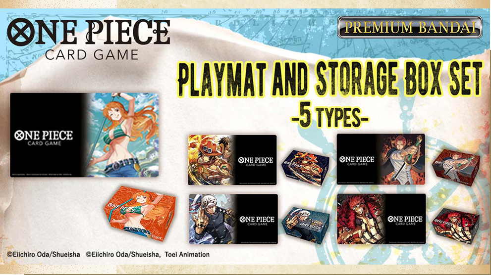 One Piece: Bandai · Card Game Playmat And Storage Box Set - Trafalgar Law (MERCH One Piece: Bandai · Card Game Playmat And Storage Box Set - Trafalgar Law (MERCH