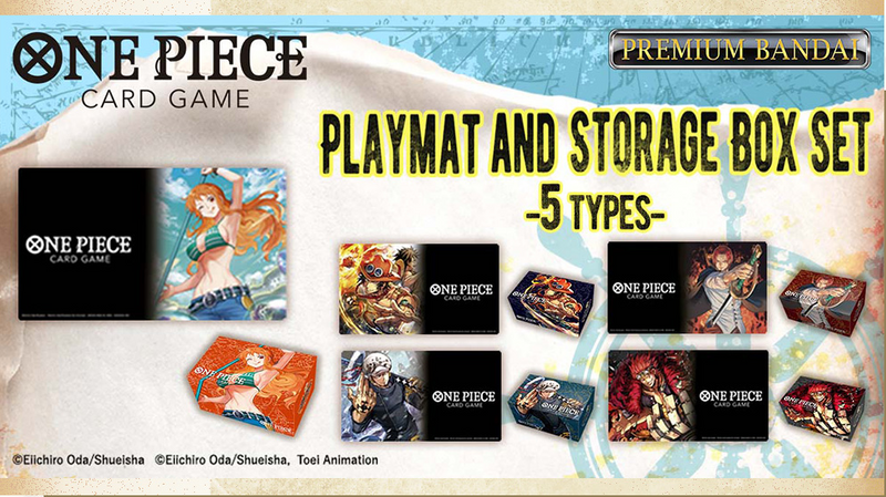 ONE PIECE PLAYMAT AND STORAGE BOX SET