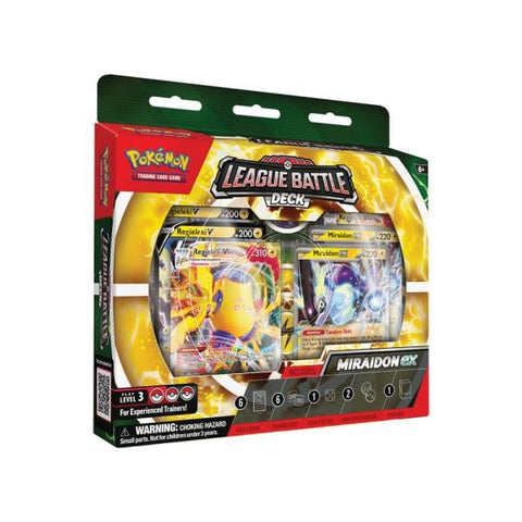 POKEMON BATTLE LEAGUE DECK MIRAIDON EX