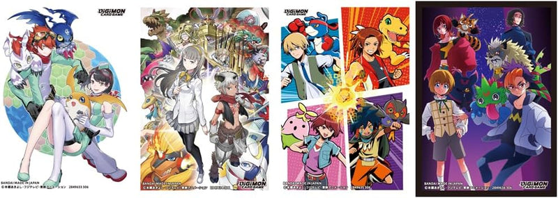 DIGIMON SLEEVE SET 3 60CT (STANDARD SIZE)