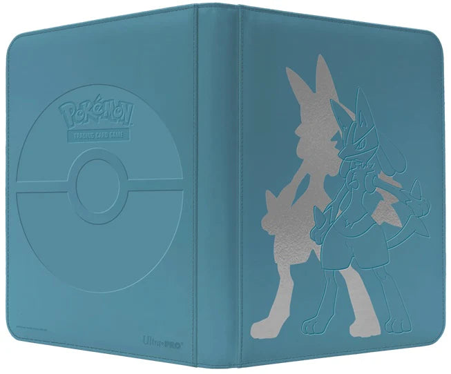 ULTRA PRO ELITE SERIES: POKEMON 9-POCKET ZIPPERED LUCARIO PRO BINDER