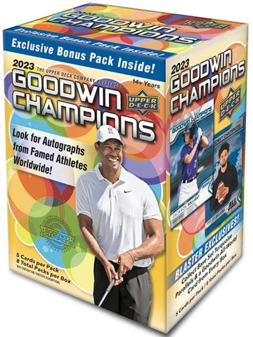 2023 UPPER DECK GOODWIN CHAMPIONS BLASTER BOX
