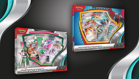 POKEMON PARADOX EX BOX - ROARING MOON / IRON VALIANT