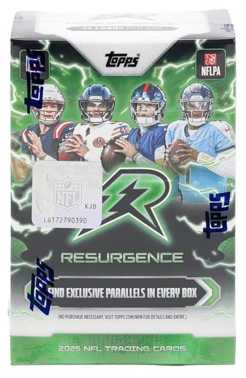 2025 TOPPS RESURGENCE FOOTBALL BLASTER BOX