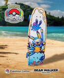 POKEMON 2024 WOLRDS HONOLULU BEARWALKER SKATEBOARD - COMPLETE - (OPENED) *NO SHIPPING*