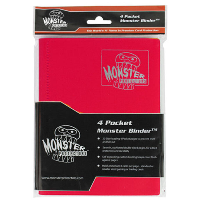 MONSTER 4 POCKET MATTE PORTFOLIO