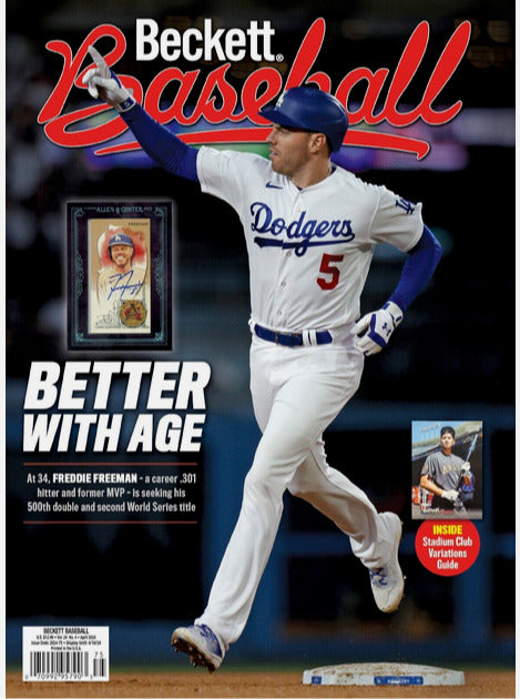 BECKETT PRICE GUIDE MONTHLY - BASEBALL