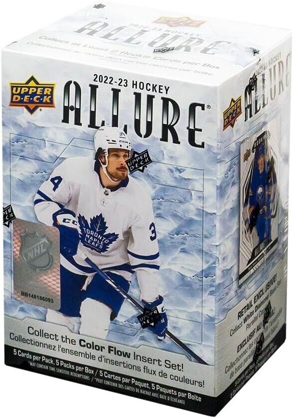 2022 UPPER DECK ALLURE HOCKEY BLASTER BOX