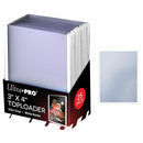 ULTRA PRO 3" X 4" TOPLOADER 35PT COLOUR BORDER 25 PACK