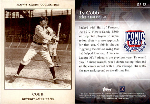 2019 TOPPS SERIES TWO - ICONIC CARD REPRINTS - SINGLES - #ICR51-ICR100 - YOU PICK FROM LIST