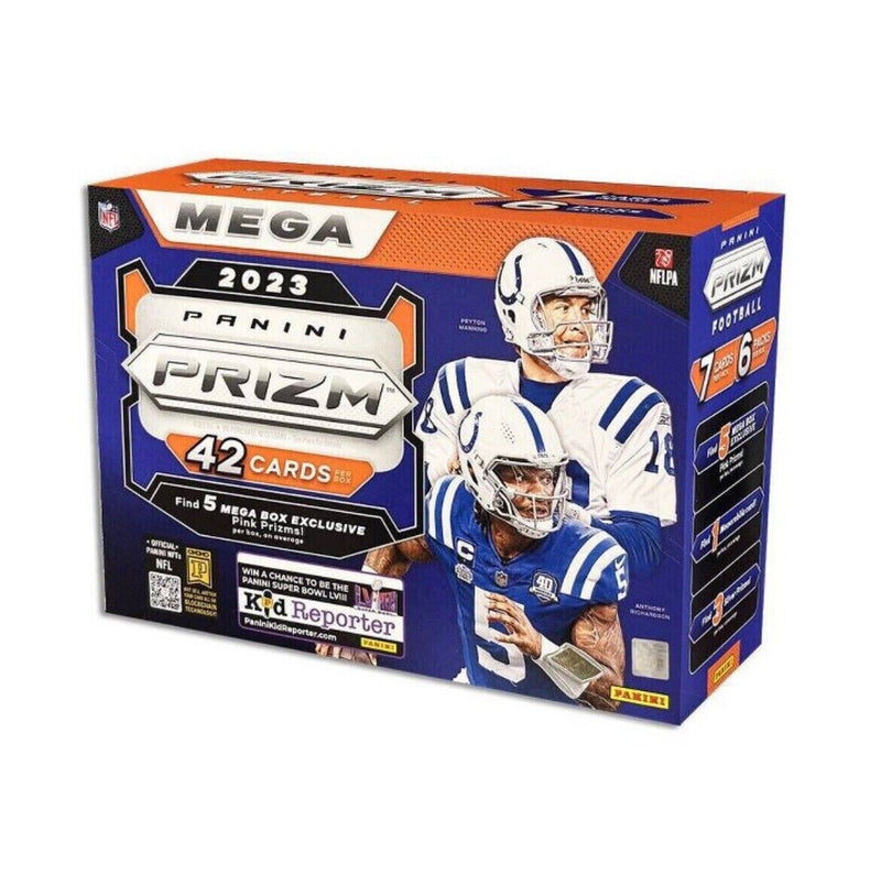 2023 PANINI PRIZM FOOTBALL MEGA BOX