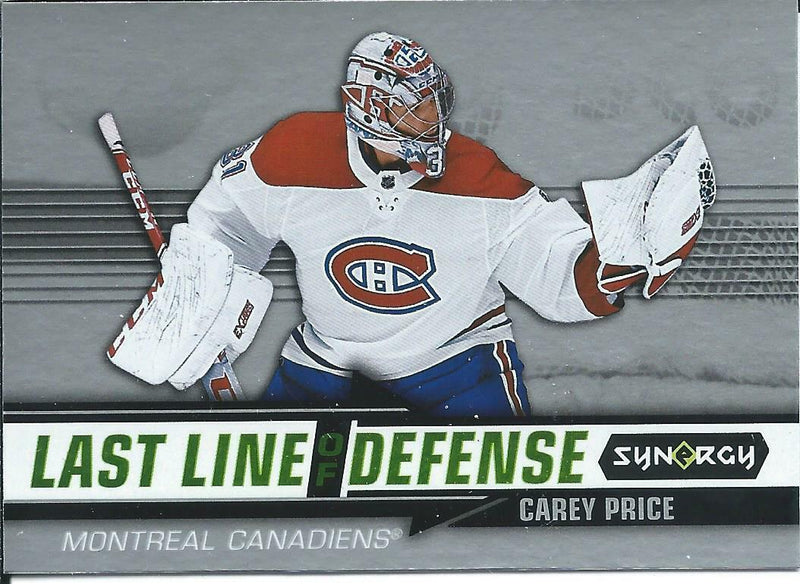 2018 UPPER DECK SYNERGY - LAST LINE OF DEFENSE - SINGLES -