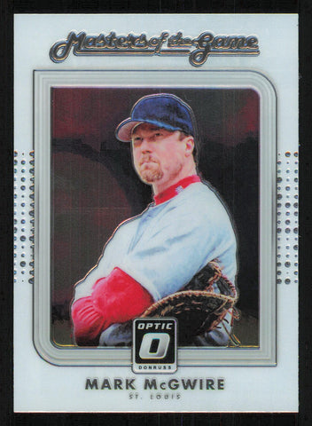 2016 PANINI DONRUS OPTIC - MASTERS OF THE GAME - SINGLES - #MG1-MG15 - YOU PICK FROM LIST