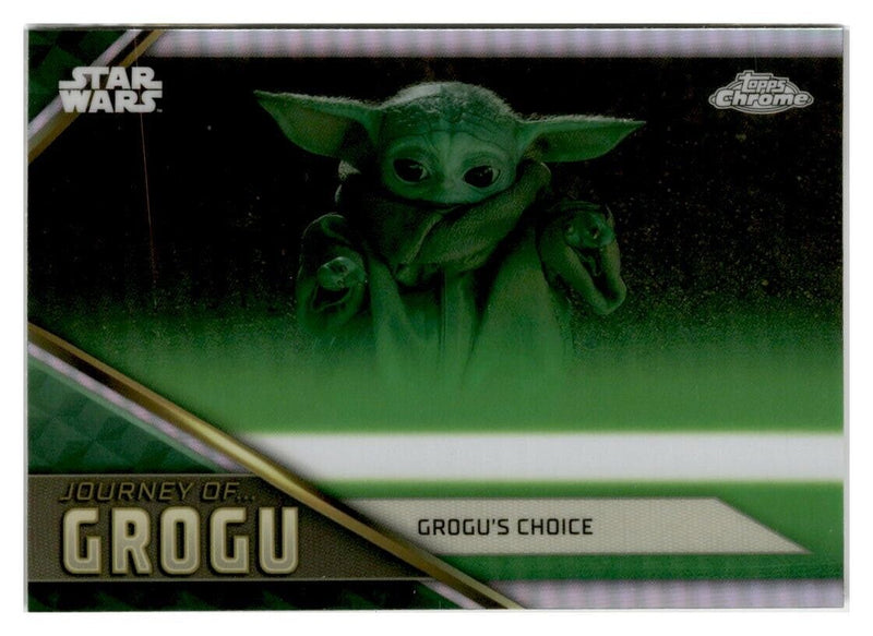 2023 TOPPS CHROME STAR WARS - JOURNEY OF GROGU - SINGLES -