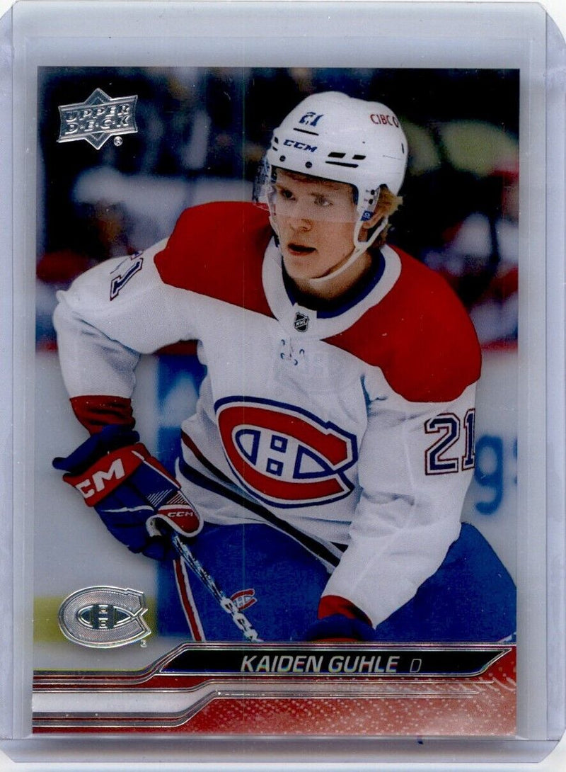 2023 UPPER DECK SERIES ONE - CLEAR CUT BASE - SINGLES - SELECT YOUR PLAYER