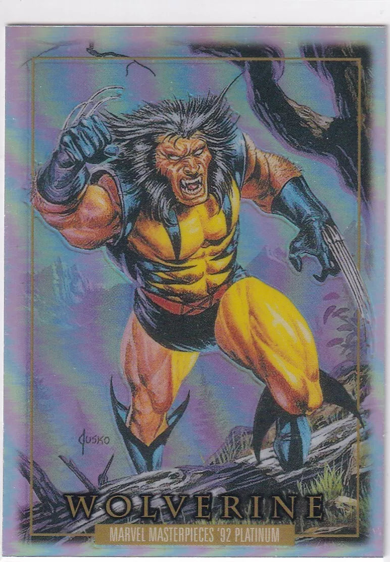 2024  UPPER DECK MARVEL MASTERPIECES '92 PLATINUM - RAINBOW - SINGLES -
