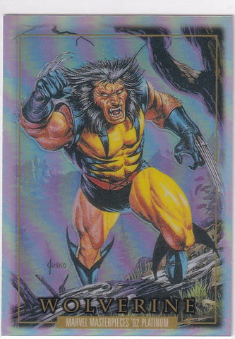 2024  UPPER DECK MARVEL MASTERPIECES '92 PLATINUM - RAINBOW - SINGLES - #1-90 - YOU PICK FROM LIST
