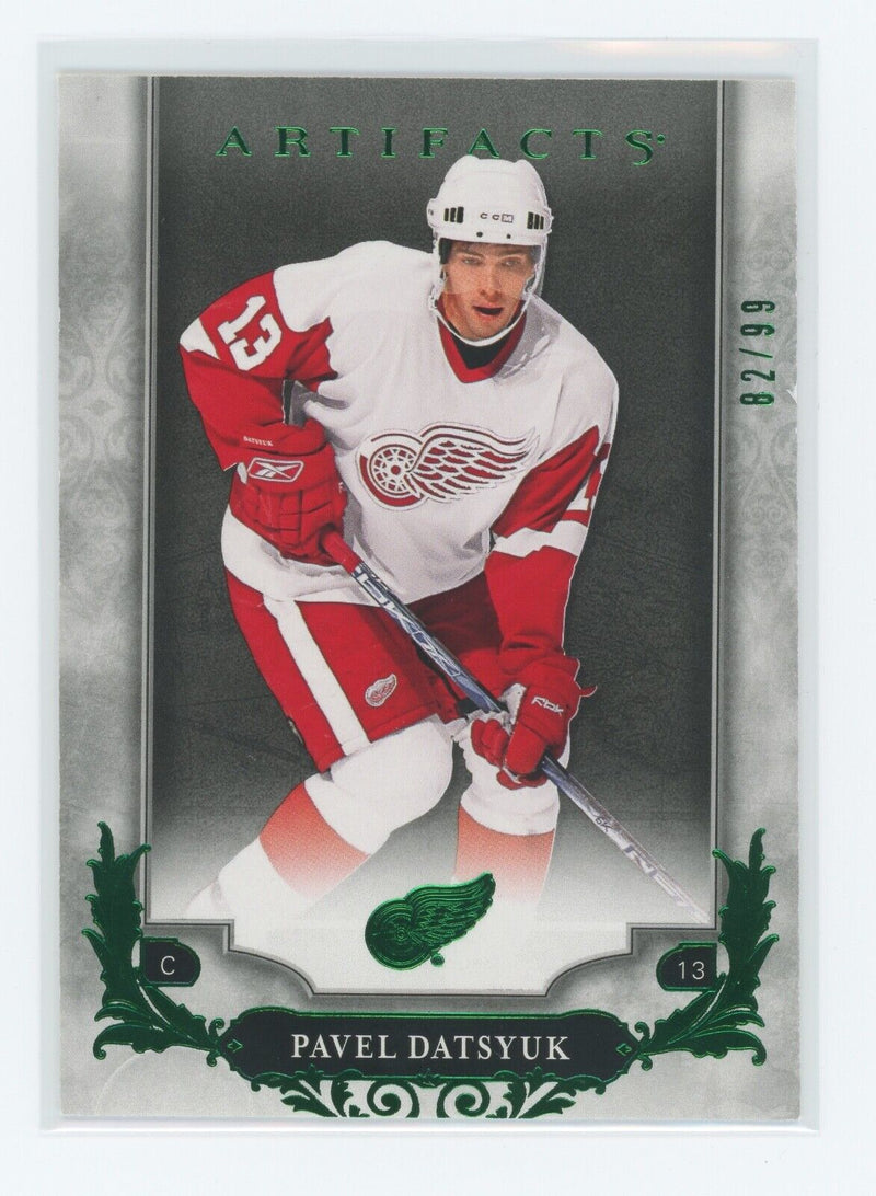 2018 UPPER DECK ARTIFACTS - EMERALD - SINGLES - #'D/99 - #1-160 - YOU PICK FROM LIST