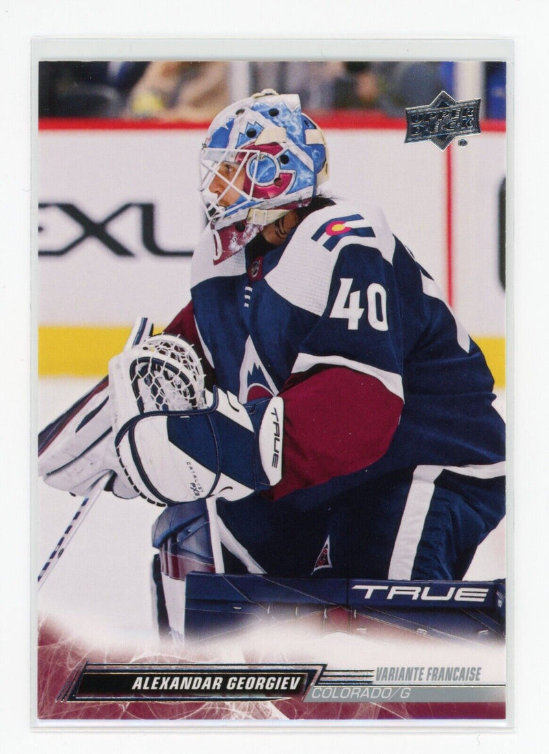 2022 UPPER DECK EXTENDED SERIES - FRENCH BASE - SINGLES - SELECT YOUR PLAYER
