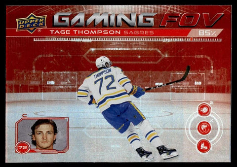 2024 UPPER DECK SERIES ONE - GAMING FOV - SINGLES - #GFOV1-GFOV25 - YOU PICK FROM LIST