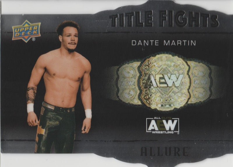 2022 UPPER DECK AEW ALLURE - TITLE FIGHTS - SINGLES -