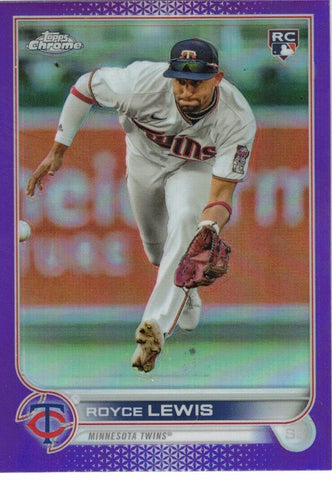 2022 TOPPS CHROME UPDATE - PURPLE - SINGLES - #USC101-USC200 - YOU PICK FROM LIST